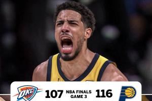👀🤪步行者2-1雷霆！美球迷：最侥幸的球队！雷霆6场拿下！