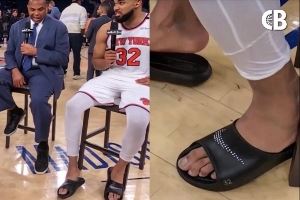 恋足🦶😂？巴克利to唐斯：你是我认识唯一脚好看的篮球运动员