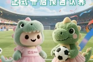 输球也能把钱赚了😅！苏超垫底常州上线“恐龙妹”玩偶